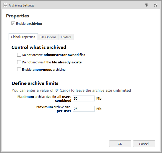 Advanced Settings