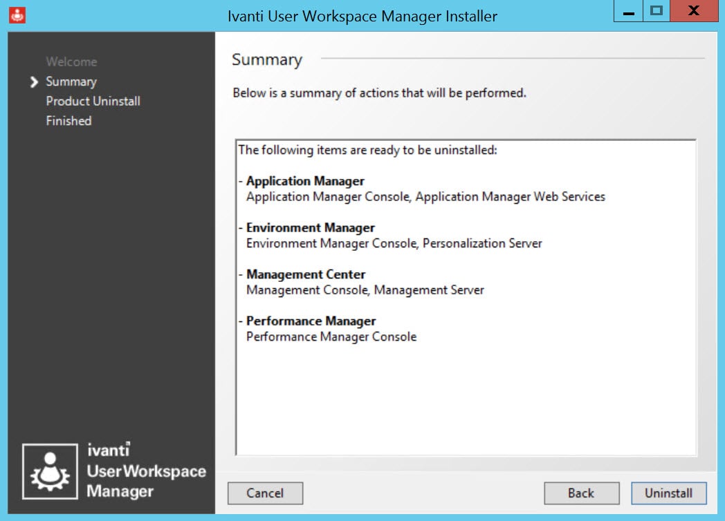 workspace manager setup was not saved