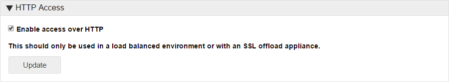 Advanced Configuration Options