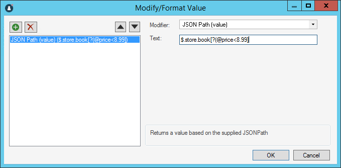 JSON Path (value) Modifier