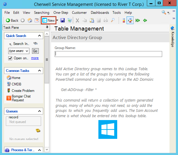 ADOP: Table Management - AD Group