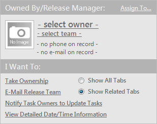 Release Ownership Section