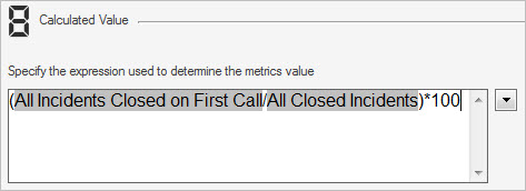 First Call Resolution Metric With Percentage