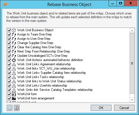 Rebase Business Object