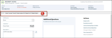 Form showing form arrangement including Activity, Journal and Task tabs.