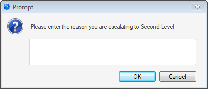 Incident Default Team Assignment and Escalation - Second-Level Prompt
