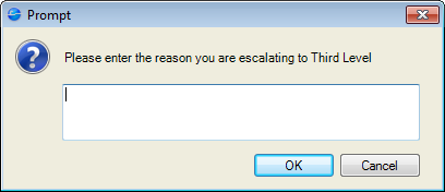 Incident Default Team Assignment Escalation - Third-Level Prompt