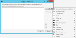 [variable here] Conditions