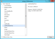 [variable here] Differences