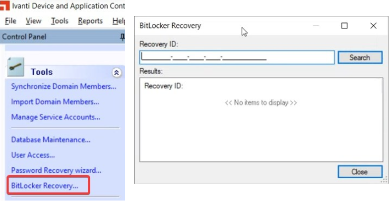 BitLocker Recovery