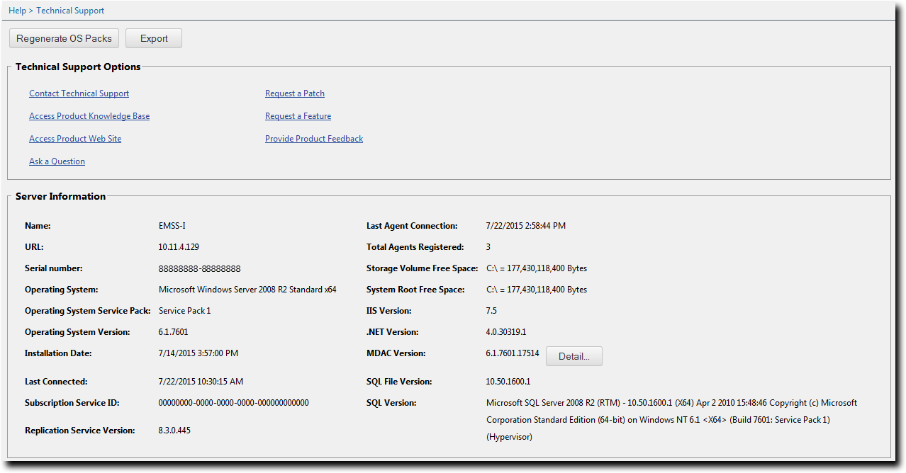 It Technical Support Page Example The Technical Support Page