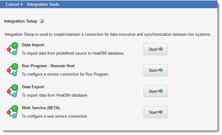 About Configuring Data Integration