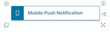 Mobile Push Notification action block