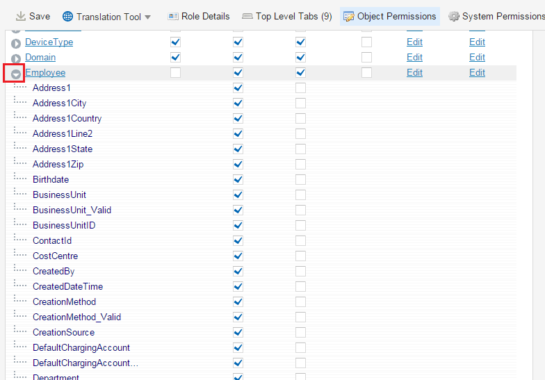 Activating Field Security Permissions