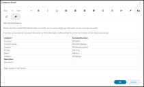 Reminder Email to customer 