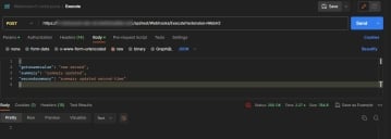 HTTP POST request to send via postman