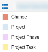 Project Calendar Colors
