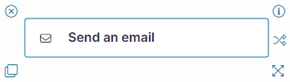 Send an email action block