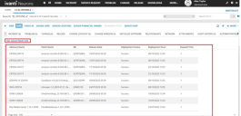 Viewing patch update details for a device.
