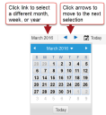 Setting a date in the Project Calendar