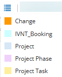 Project Calendar Colors