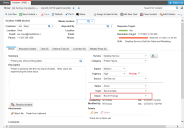 Search and replace for an incident owner showing before state