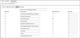 Enter up to 10 items in your checklist with or without due dates
