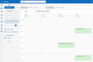 Entering the configuration details for a package.