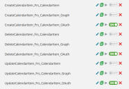 Entering the configuration details for a package.