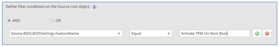 Image of a filter setting that will not work.