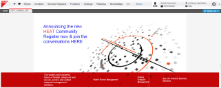 A workspace that displays HTML content.