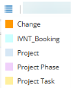 Project Calendar Colors