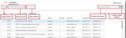 details of search area explaining features
