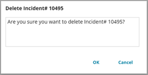 screenshot of the massage displayed by this action