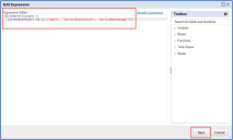 Adding an expression for master incidents