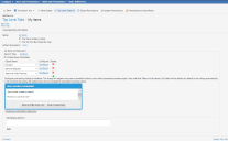 My Items top-level tab configuration.