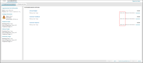 The Request Offerings are listed, with the text Add to SLA next to them, indicating that they need to be added to the selected SLA. 