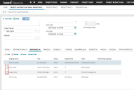 Scheduling Tasks tab of Employee BO
