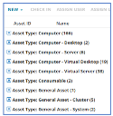 Imported devices should display in the Hardware Assets workspace.