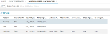 Use the Asset Processor Configuration workspace to enable several configurations.