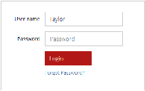 Login page for logging into ITAM.