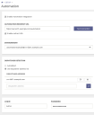 The configuration of Automation Integration at Setup > Automation