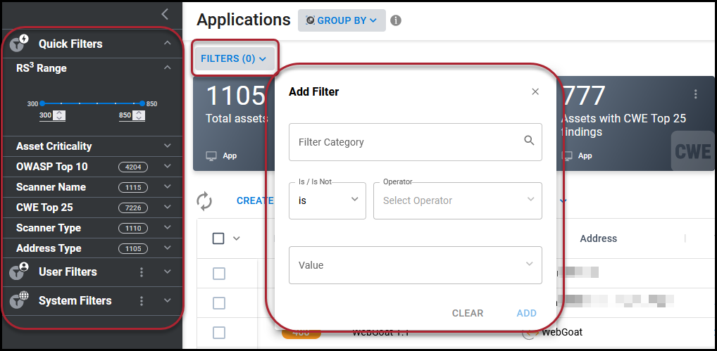 Applications: Overview