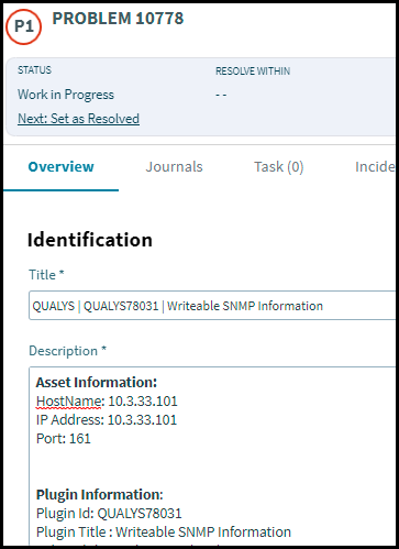 Cherwell Service Management Connector Guide