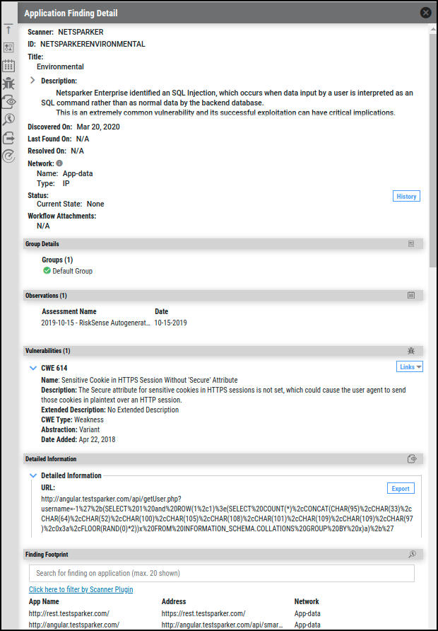 Netsparker Enterprise Connector Guide