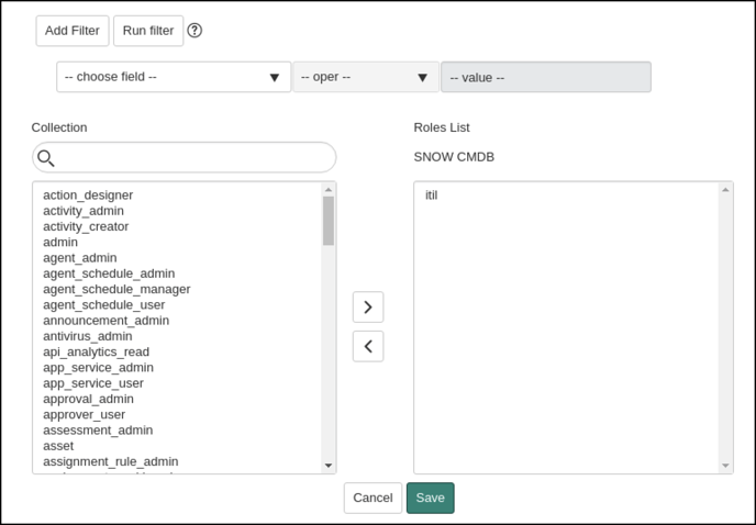 ServiceNow Configuration Management Database (CMDB) Connector Guide