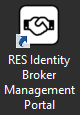 Shortcut to the Identity Broker Management Portal