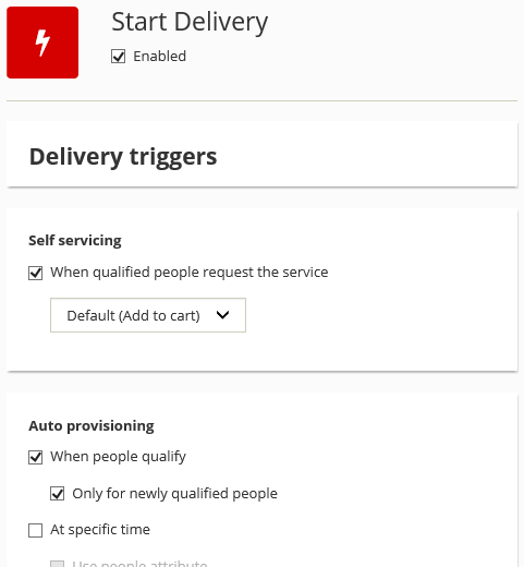 Example service Create AD User Trigger