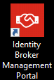 Shortcut to the Identity Broker Management Portal