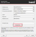 Generating the encryption key during Transaction Engine installation